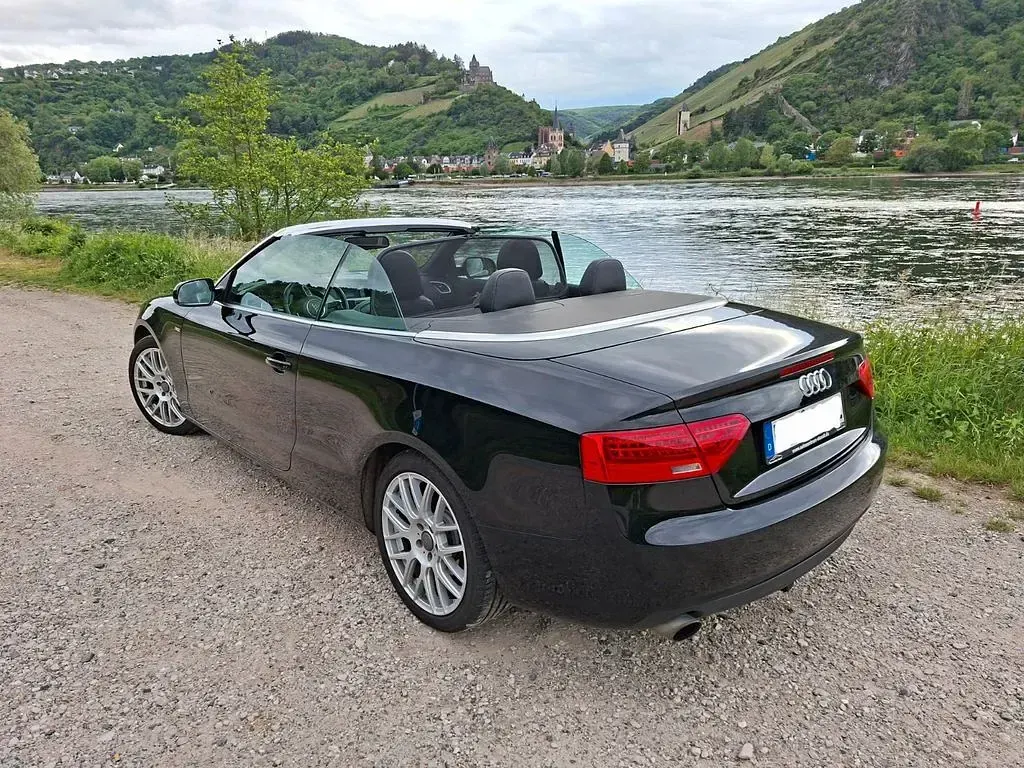 Gebraucht Audi A5 Cabriolet S-Line 170 PS (125 kW) 2014 Schwarz Cabrio