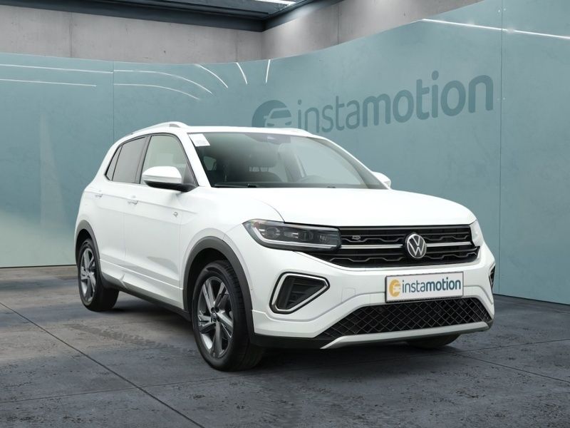 Weiß Gebraucht 2024 VW T-Cross R-line SUV | 28.100 € (Etwas zu teuer) - Bild 1/4