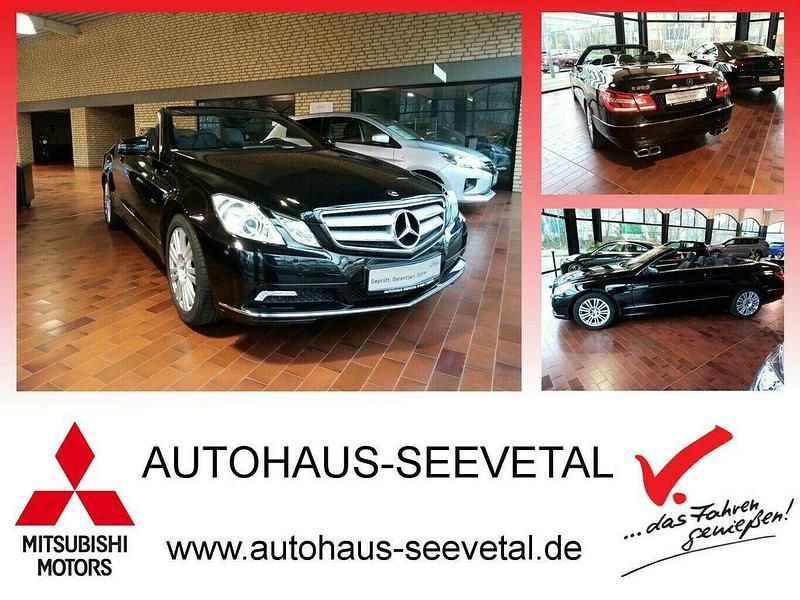 Schwarz Gebraucht 2010 Mercedes E250 Cabrio | 13.990 € (Fairer Preis) - Bild 1/4