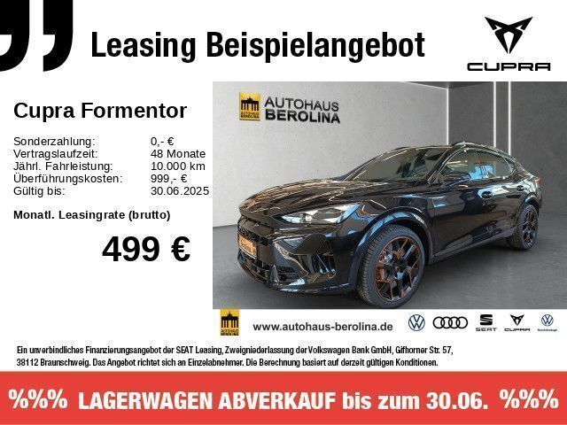 Midnight schwarz metallic Neu 2025 Cupra Formentor VZ SUV | 58.333 € - Bild 1/4