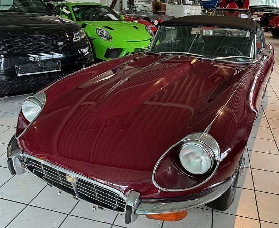 Gebraucht Jaguar E-Type S 268 PS (197 kW) 1973 Rot Cabrio