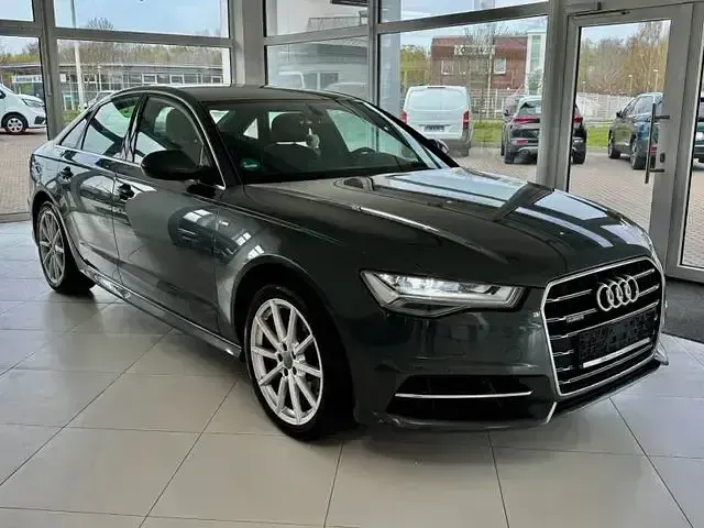 Brugt Audi A6 S-Line 218 HK (160 kW) 2016 Grå Sedan
