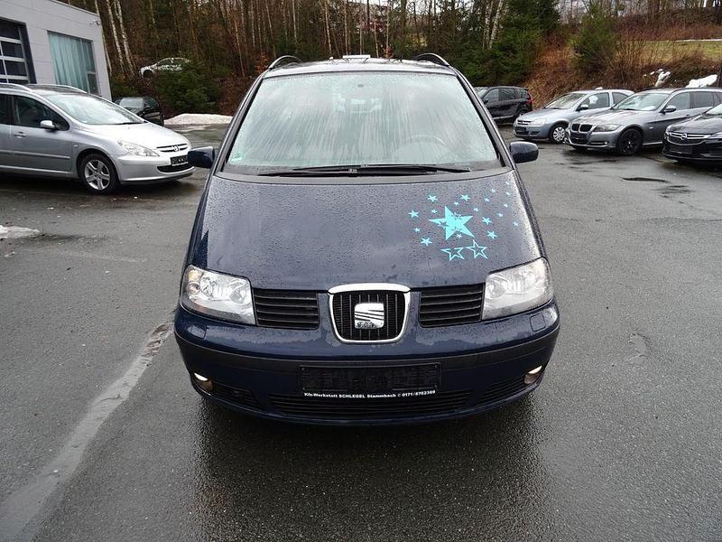 Gebraucht Seat Alhambra Reference 140 PS (102 kW) 2007 Blau Van / Kleinbus