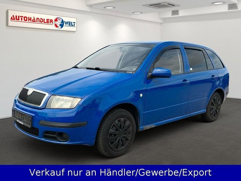 Blau Gebraucht 2006 Skoda Fabia Kombi | 399 € (Superpreis) - Bild 1/3
