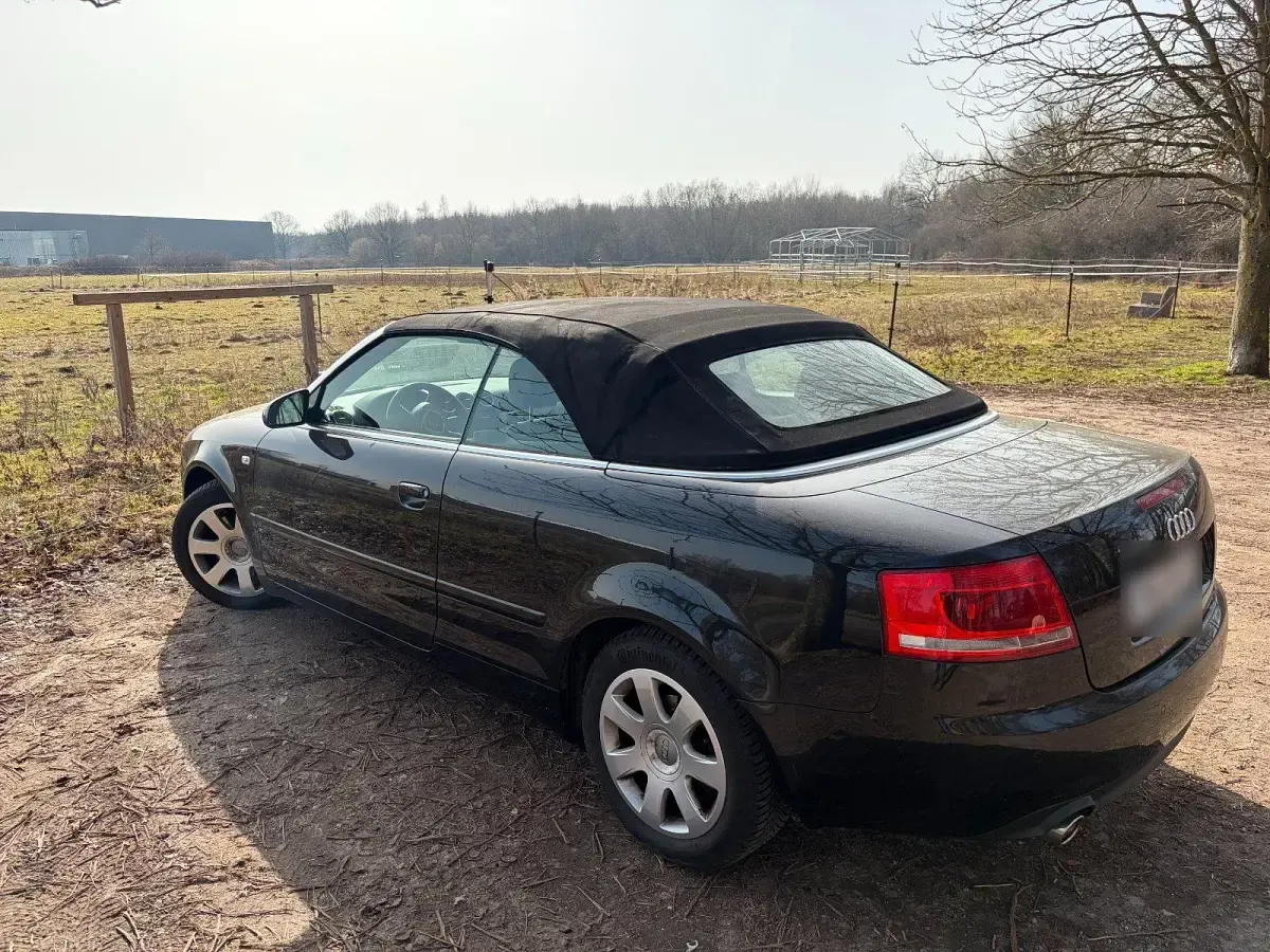 Gebraucht Audi Cabriolet Sport 163 PS (119 kW) 2008 Schwarz Cabrio