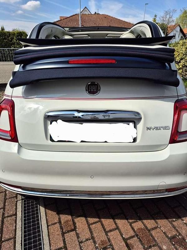 Gebraucht Fiat 500C 71 PS (52 kW) 2020 Weiß Cabrio