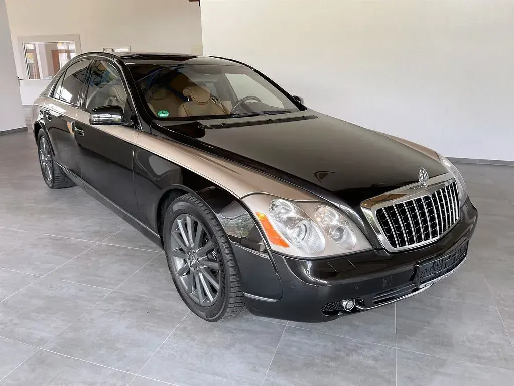 Brugt Maybach 57 640 HK (470 kW) 2009 Sort Sedan