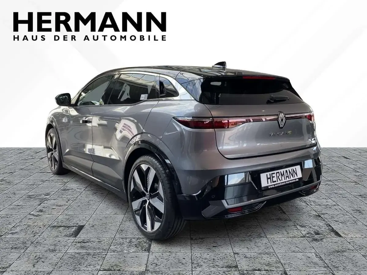 Gebraucht Renault Megane E-Tech Komfort 160 kW (218 PS) 2025 Dolomitgrau, black pearlschw Limousine