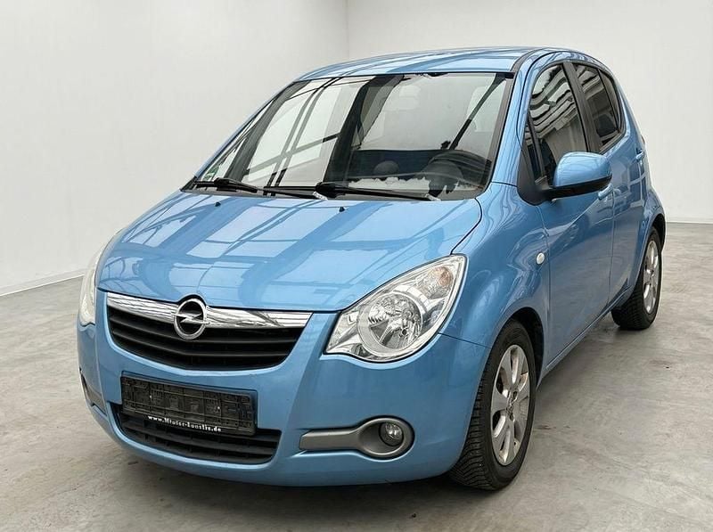 Gebraucht Opel Agila Edition 86 PS (63 kW) 2009 Blau Kleinwagen