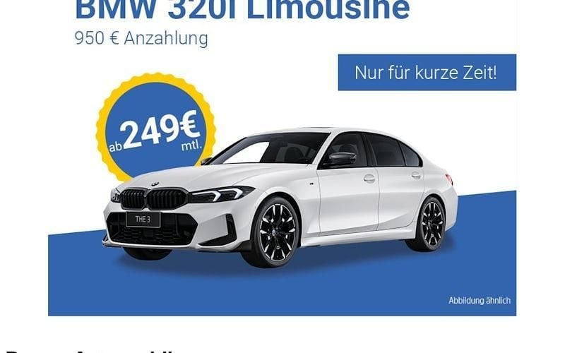 Schwarz Gebraucht 2025 BMW 320 M Sport Limousine | 39.225 € (Guter Preis) - Bild 1/4