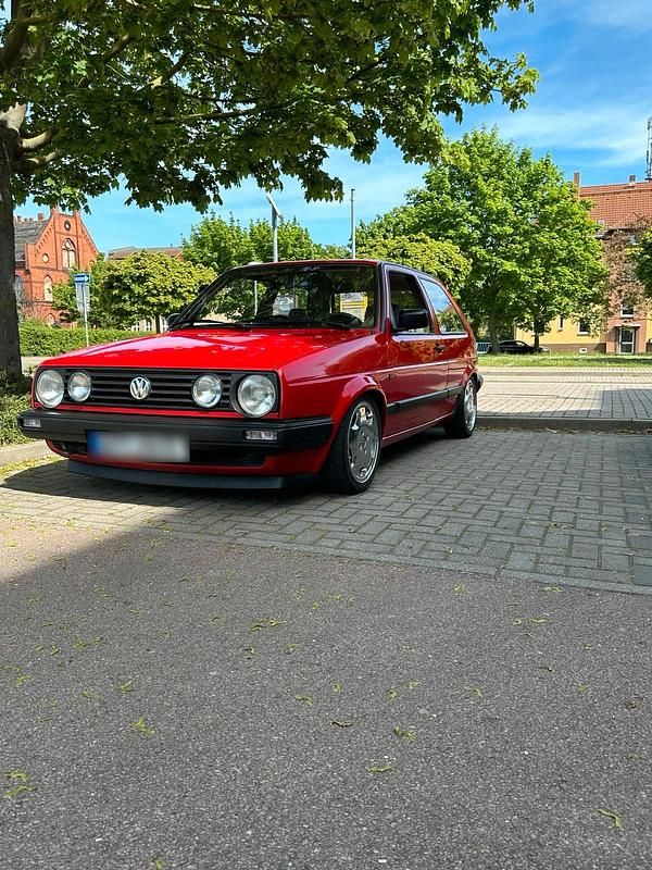 Gebraucht VW Golf III 1992 Rot Kleinwagen
