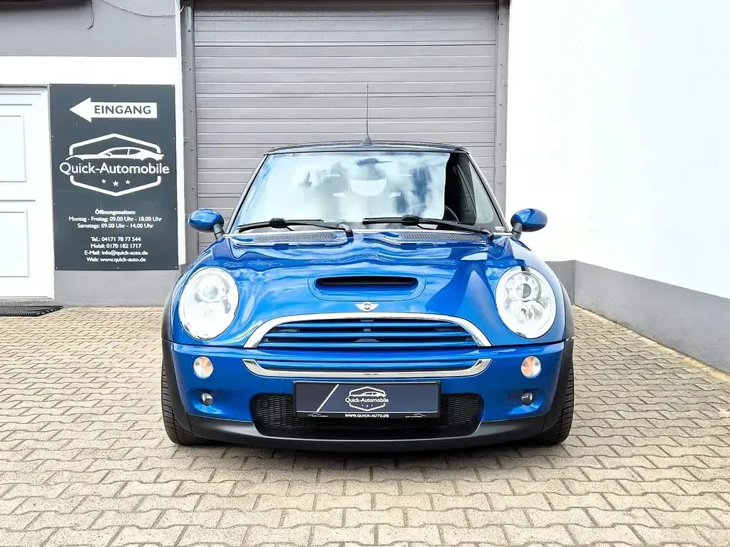Gebraucht Mini Cooper S Cabriolet 170 PS (125 kW) 2005 Blau Cabrio