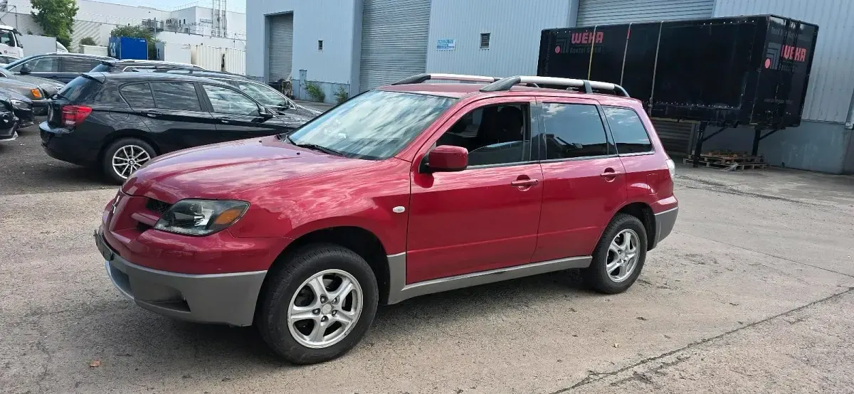 Gebraucht Mitsubishi Outlander 136 PS (100 kW) 2003 Rot SUV