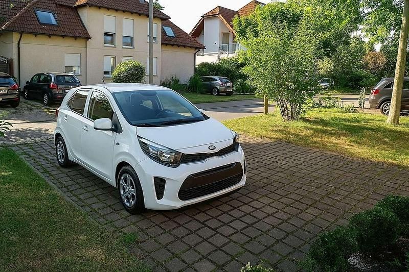 Gebraucht Kia Picanto Attract 67 PS (49 kW) 2019 Weiß Kleinwagen