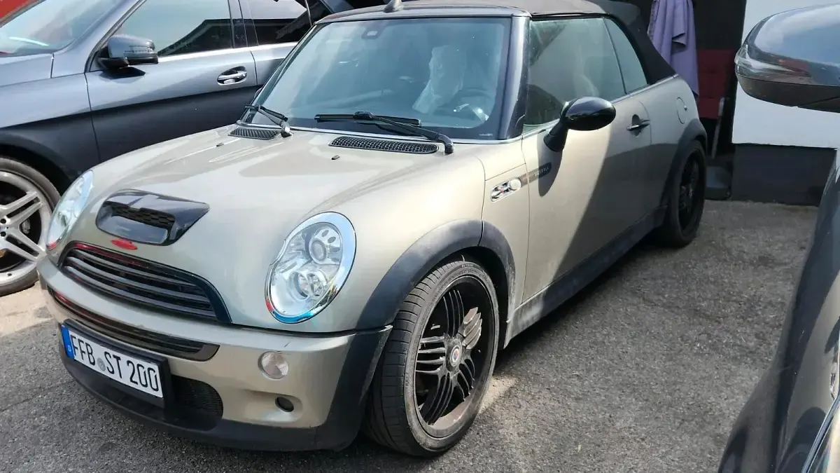 Gebraucht Mini John Cooper Works Cabriolet 2008 Grün Cabrio