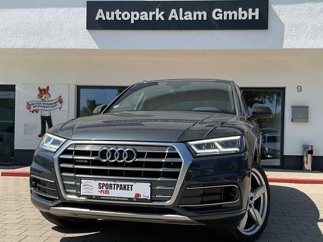 Grau Gebraucht 2018 Audi Q5 S-Line SUV | 29.999 € (Fairer Preis) - Bild 1/4