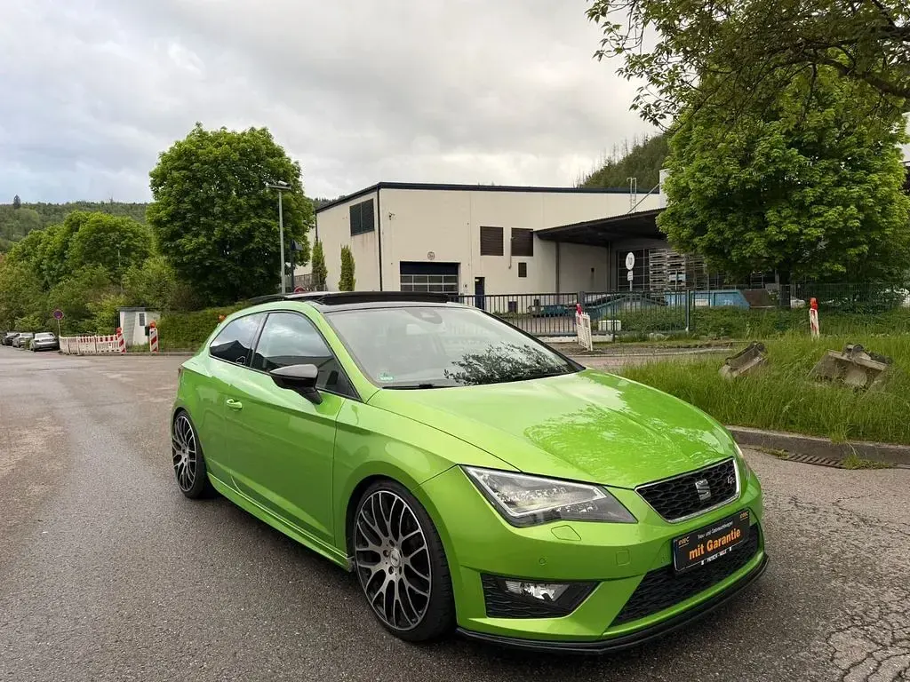 Gebraucht Seat Leon SC FR 184 PS (135 kW) 2015 Grün Kleinwagen