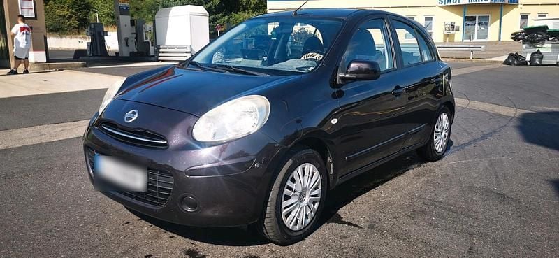 Schwarz Gebraucht 2011 Nissan Micra Kleinwagen | 4.499 € (Teuer) - Bild 1/4