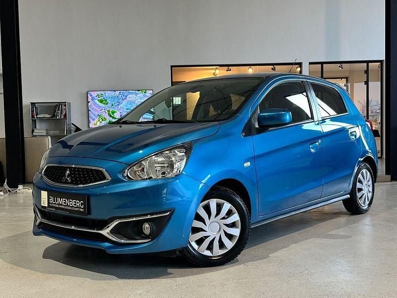 Gebraucht Mitsubishi Space Star Edition 80 PS (58 kW) 2018 Blau Kleinwagen