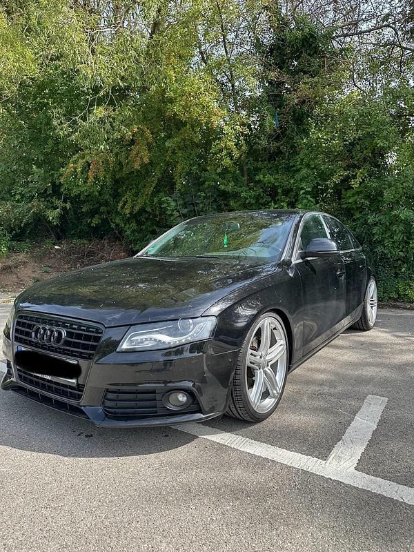 Schwarz Gebraucht 2008 Audi A4 S-Line Limousine | 6.000 € (Fairer Preis) - Bild 1/4