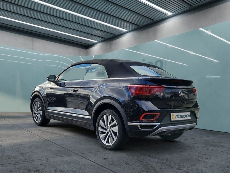 Gebraucht VW T-Roc Cabriolet Move 150 PS (110 kW) 2024 Schwarz Cabrio