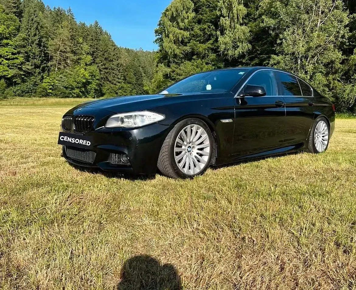 Używany BMW 535 313 KM (230 kW) 2010 Czarny Sedan/Limuzyna