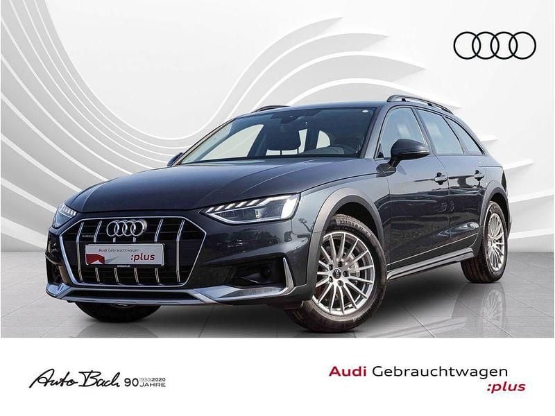 Grau (manhattangrau metallic) Gebraucht 2023 Audi A4 Allroad Ambiente Kombi | 27.970 € (Superpreis) - Bild 1/4