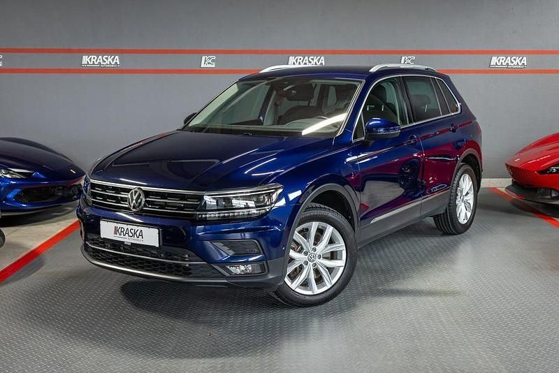 Blau Gebraucht 2020 VW Tiguan Highline SUV | 29.970 € (Fairer Preis) - Bild 1/4