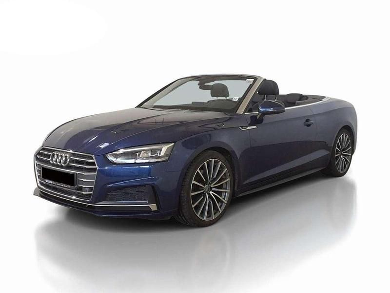 Scubablau metallic Gebraucht 2017 Audi A5 Cabriolet S-Line Cabrio | 24.685 € (Etwas zu teuer) - Bild 1/1