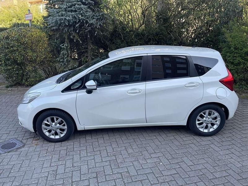 Gebraucht Nissan Note Visia 80 PS (58 kW) 2014 Weiß Kleinwagen