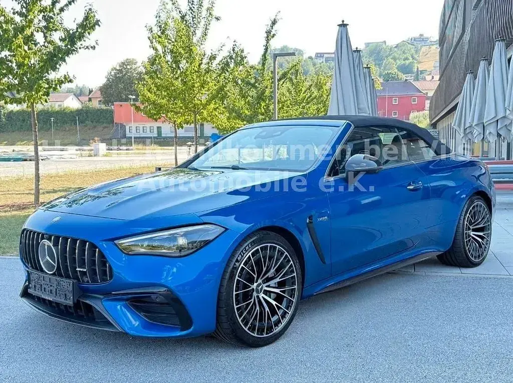 Gebraucht Mercedes CLE53 AMG Premium 449 PS (330 kW) 2025 Blau Cabrio