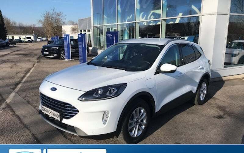 Weiß Gebraucht 2021 Ford Kuga Titanium SUV | 24.590 € (Guter Preis) - Bild 1/4
