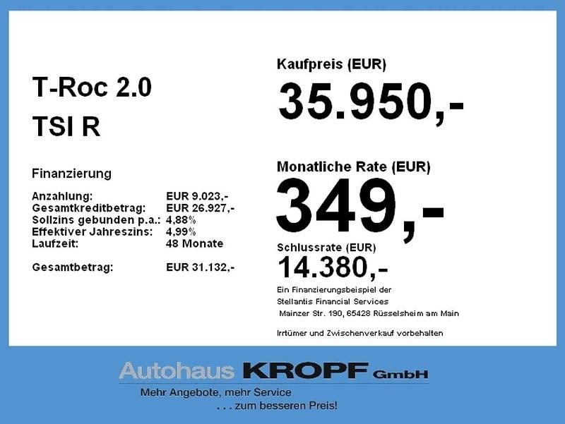 Gebraucht VW T-Roc R 300 PS (220 kW) 2023 Deep black perleffekt SUV