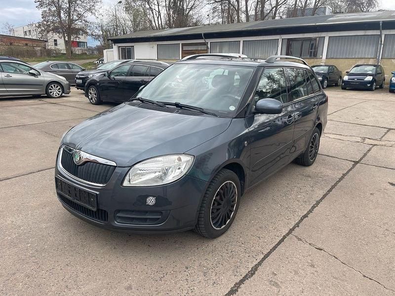 Gebraucht Skoda Fabia 69 PS (50 kW) 2008 Grau Kleinwagen