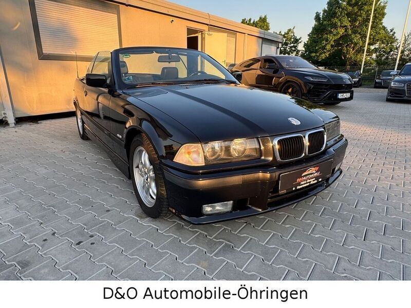 Schwarz Gebraucht 1997 BMW 318 Cabriolet M Sport Cabrio | 5.490 € (Superpreis) - Bild 1/4