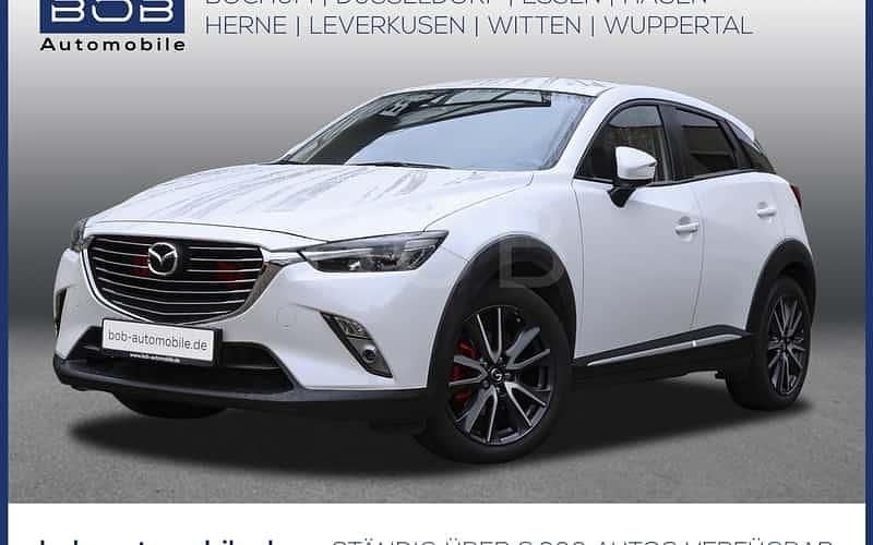 Weiß Gebraucht 2018 Mazda CX-3 Sports-Line SUV | 18.870 € (Fairer Preis) - Bild 1/4