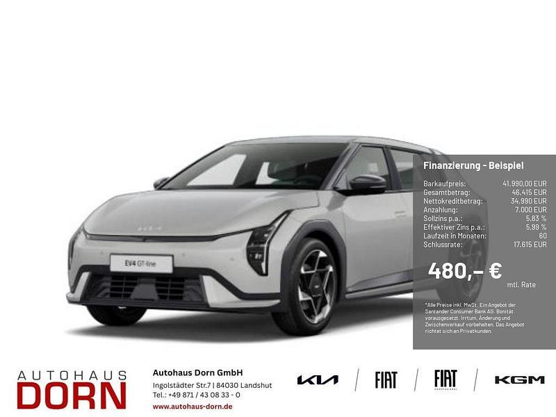 Grau Neu 2025 Kia EV4 GT-Line SUV | 41.990 € (Superpreis) - Bild 1/1