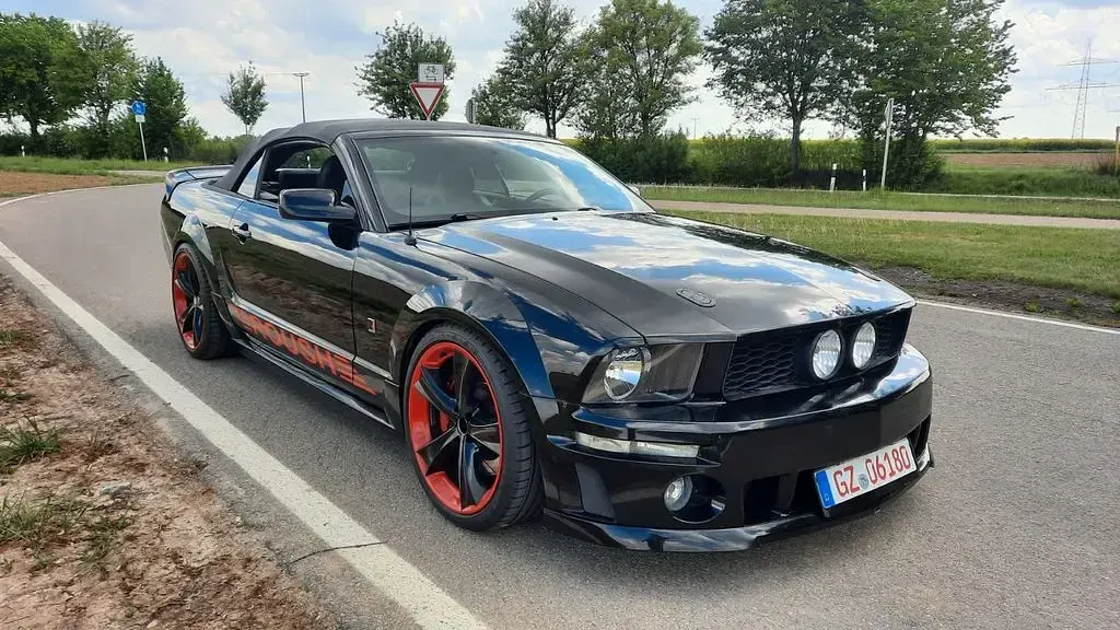 Gebraucht Ford Mustang 416 PS (305 kW) 2007 Schwarz Cabrio