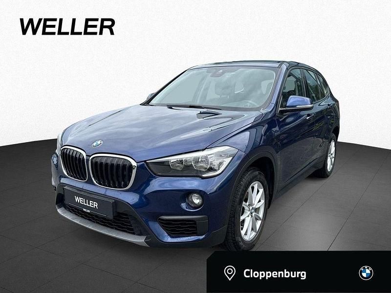 Blau Gebraucht 2018 BMW X1 Advantage SUV | 15.950 € (Guter Preis) - Bild 1/4