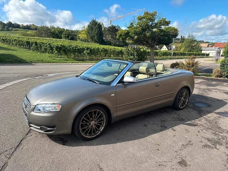 Beige Gebraucht 2008 Audi A4 Cabriolet Cabrio | 9.250 € (Teuer) - Bild 1/4