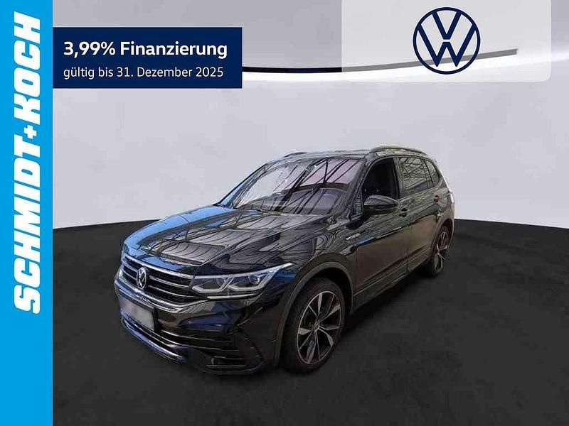 Deep black perleffekt Gebraucht 2022 VW Tiguan Allspace R-line SUV | 41.850 € (Teuer) - Bild 1/4