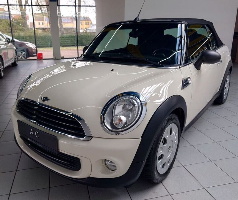 Weiß Gebraucht 2014 Mini One Cabriolet Cabrio | 12.490 € (Fairer Preis) - Bild 1/4