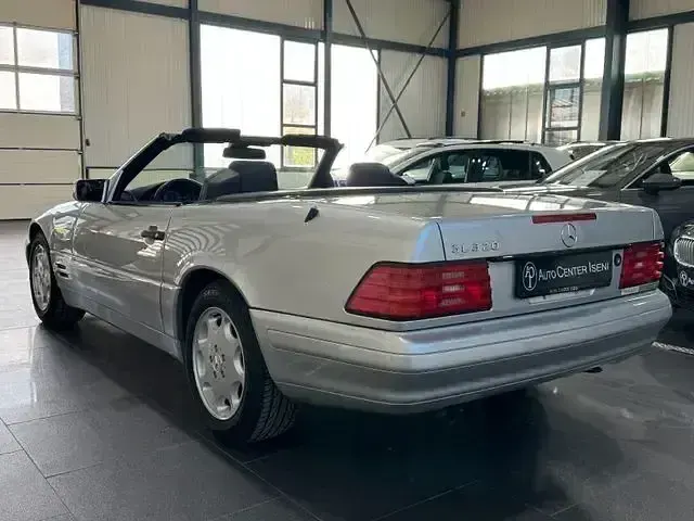 Gebraucht Mercedes SL320 231 PS (169 kW) 1997 Silber Cabrio