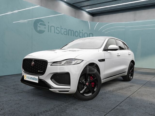 Weiß Gebraucht 2021 Jaguar F-Pace R-Dynamic SUV | 46.060 € (Teuer) - Bild 1/2