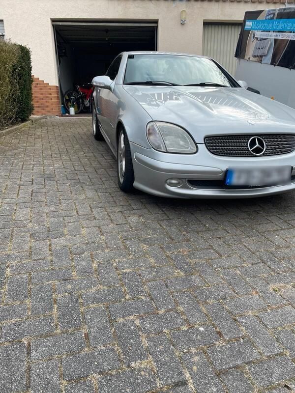 Silber Gebraucht 2002 Mercedes SLK200 Cabrio | 3.300 € (Guter Preis) - Bild 1/4