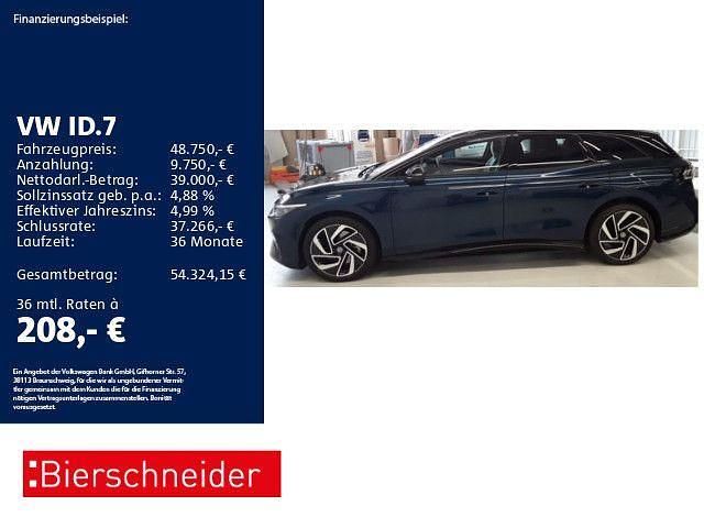 Blau Gebraucht 2025 VW ID.7 Pro Limousine | 48.750 € - Bild 1/3