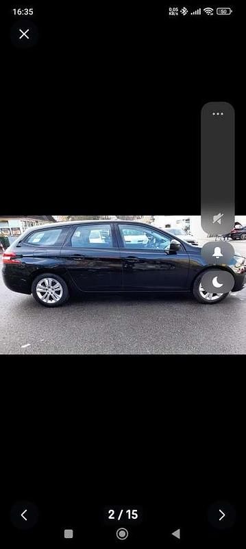 Gebraucht Peugeot 308 SW Allure 131 PS (96 kW) 2020 Schwarz Kombi