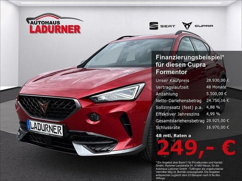 Rot Gebraucht 2021 Cupra Formentor SUV | 28.930 € (Fairer Preis) - Bild 1/4