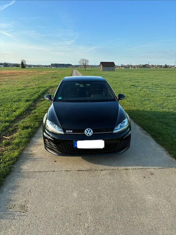 Gebraucht VW Golf VII GTD 184 PS (135 kW) 2016 Schwarz Limousine