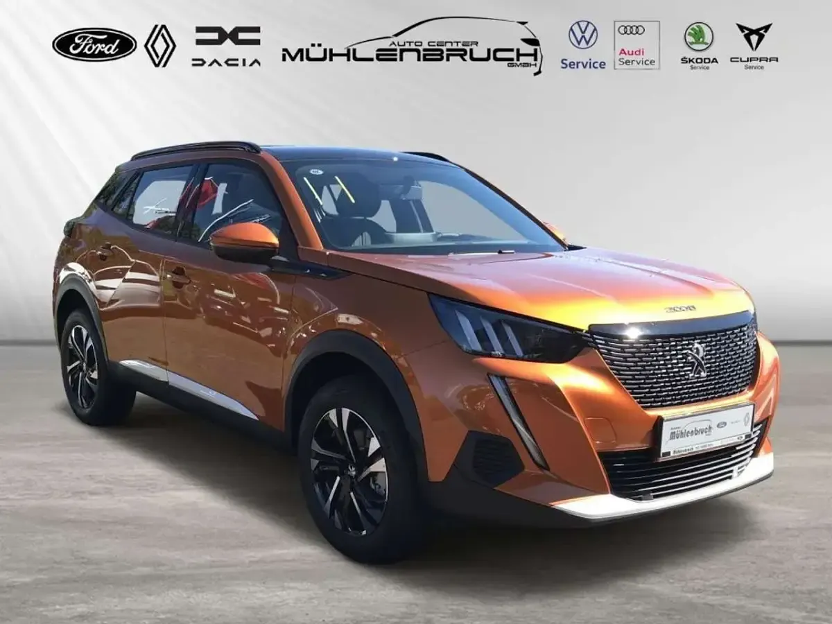 Gebraucht Peugeot 2008 GTi 136 PS (100 kW) 2023 Orange SUV